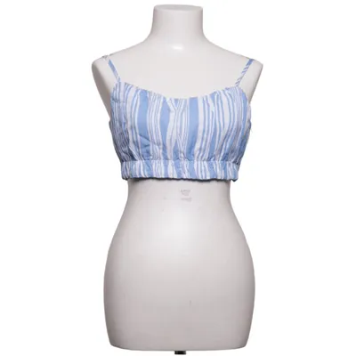 Crop top (Blå, Flerfärgad) från Lemlem x H&M Lyocell, Linne