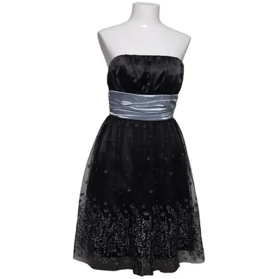 Cocktail dress (Black, White) from Ashwi Elastane, Polyester
