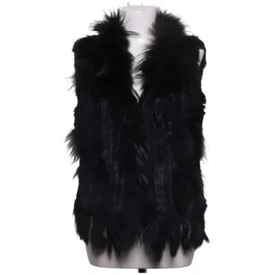 Bont gilet (Zwart) van Hollies Stockholm Leer