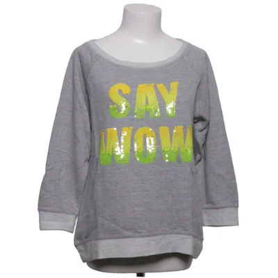 Sweatshirt (Gray, Multicolored) from Essentiel Antwerp Cotton, Viscose