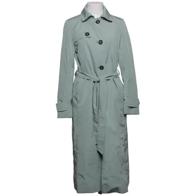 Trench coat (Green) from Cinzia Rocca Polyamide, Polyester, Viscose