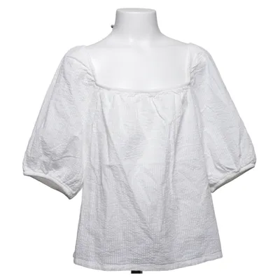 Chemisier Dirndl (Blanc) de H&M Coton