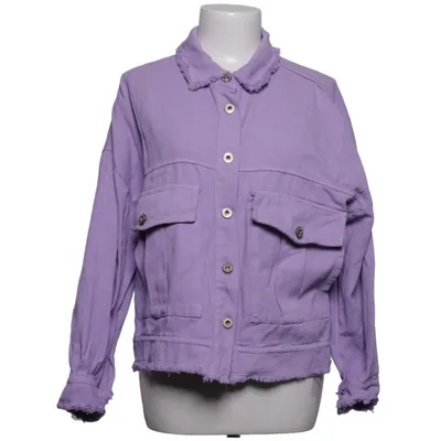 Jeansjacke (Lila) von Stajl Baumwolle, Elasthan