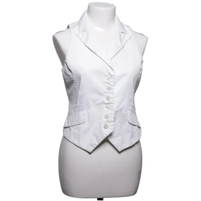 Suit vest (White) from H&M Acetate, Cotton, Elastane, Polyester, Viscose