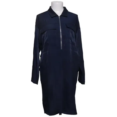 Robe (Bleu) de Usha Polyester, Viscose