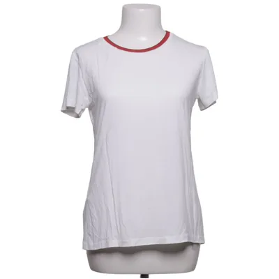 T-shirt (Blanc, Rouge) de Massimo Dutti Lyocell