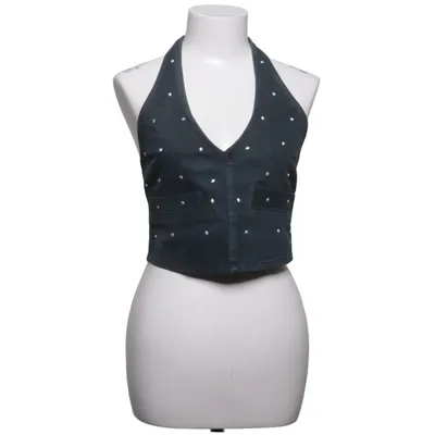 Halter neck top (Gray) from Pull & Bear