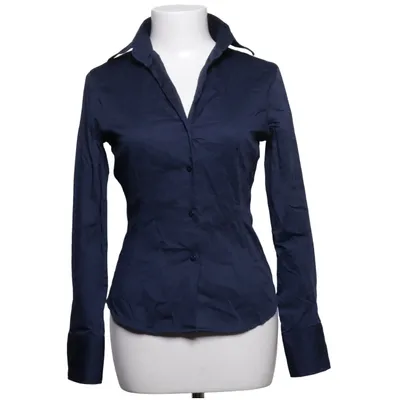 Shirt (Blauw) van Naracamicie Katoen, Elastaan