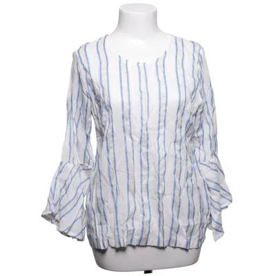 Top (Blå, Hvid, Flerfarvet) fra Margit Brandt Bomuld, Polyester, Viscose
