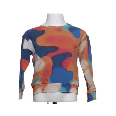 Collegetröja (Blå, Flerfärgad) från Lindex Kids Bomull, Elastan