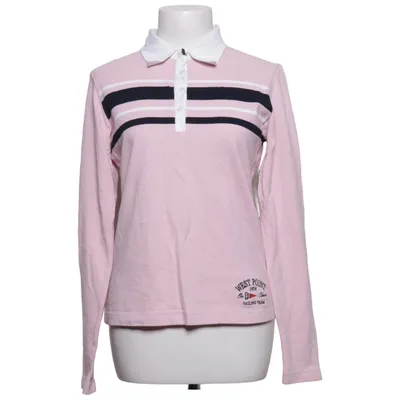 Rugbytrøje (Pink, Hvid, Blå) fra West Point Bomuld