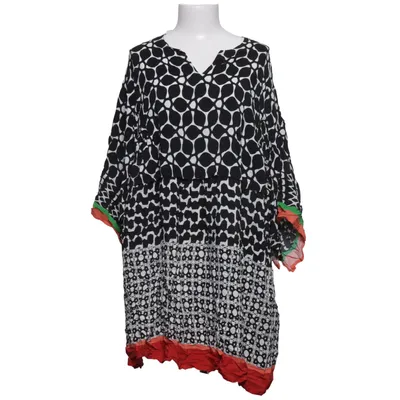 Jurk (Zwart, Wit, Rood) van Selection by Ulla Popken Viscose