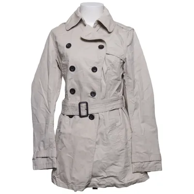 Trenchcoat (Beige) från L.O.G.G by H&M Bomull, Polyester