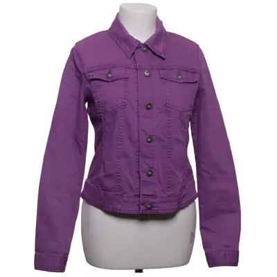 Denim jacket (Purple) from s.Oliver Cotton, Elastane