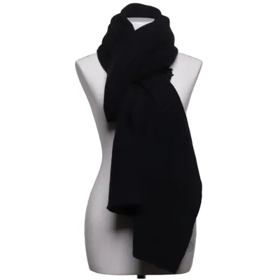 Scarf (Black) from Totême Wool