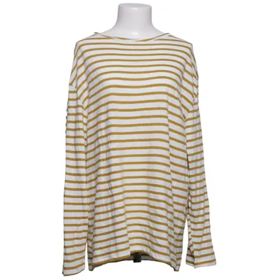 Lange mouwen shirt (Geel, Wit) van Zara Katoen