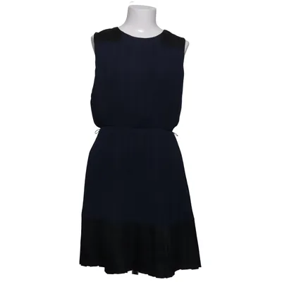 Dress (Blue, Black) from Mango Moments Polyester
