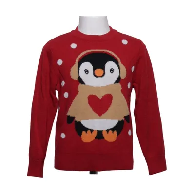 Jultröja (Röd, Flerfärgad) från Mywear Young Akryl