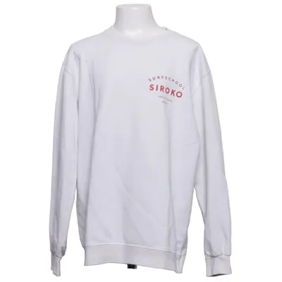 Sweatshirt (Hvid) fra Siroko Bomuld, Polyester