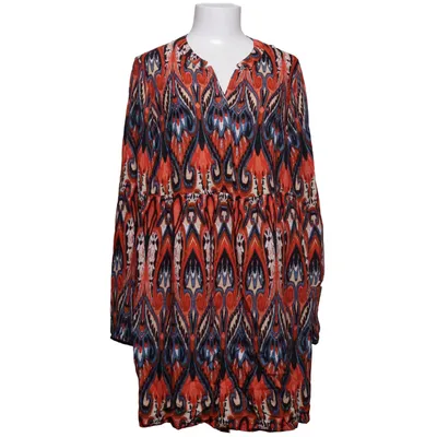 Maxi jurk (Oranje, Blauw, Zwart) van Ciso Viscose