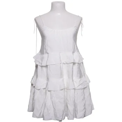 Kleid (Weiß) von Nelly Baumwolle, Polyamid, Viskose