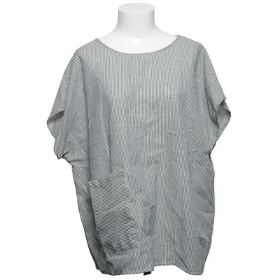 Top (Green, White) from Zanzea Collection Cotton, Polyester