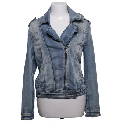 Veste en jean (Bleu) de Denim Coton, Élasthane, Polyester