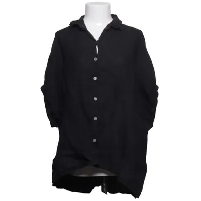 Kortärmad skjorta (NV-3562 med volang) från Made in italy Linne