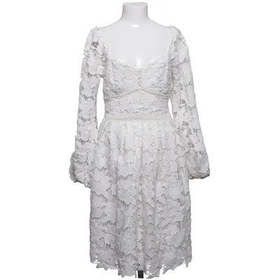 Kjole (Hvid) fra NA-KD Elastan, Polyester