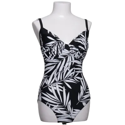Swimsuit (Black, White) from Etirel Elastane, Polyamide