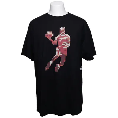 T-shirt (Black, Multicolored) from K1X Cotton