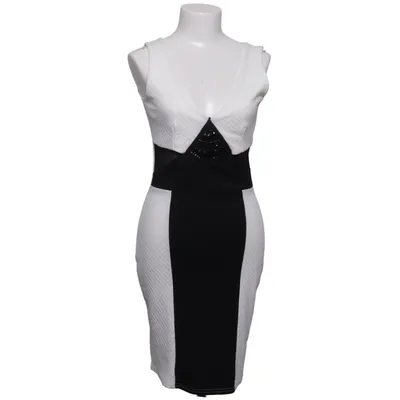 Kjole (Hvid, Sort) fra Progress Elastan, Polyester