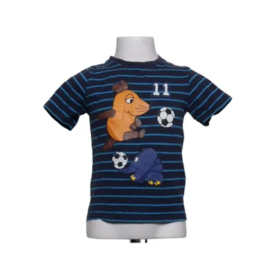 T-shirt (Blue, Multicolored) from DieMaus Cotton