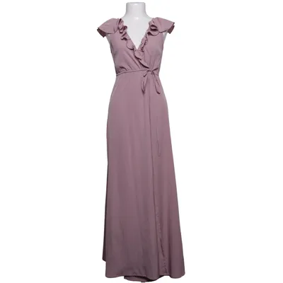 Wrap dress (High Slit Tie Waist Maxi Dress) from NA-KD Polyester