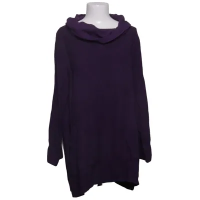 Turtleneck (Lilla) fra Uno Danmark Bomuld, Linned