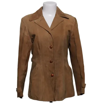 Leren blazer (Bruin) van PUB