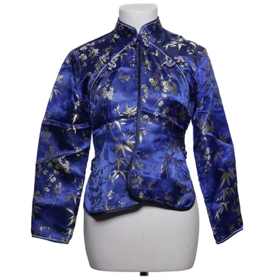 Cheongsam (Blå, Flerfärgad) Polyester