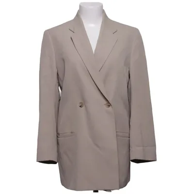 Blazer (Double Breasted) van Totême Gerecycled polyester, Viscose, Wol