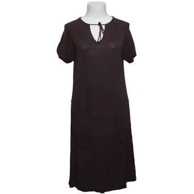 Robe (Marron) de Bric a Brac Lin, Polyamide, Viscose