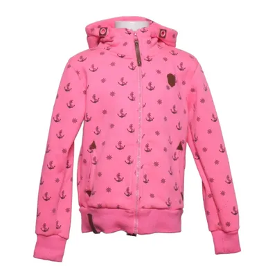 Hoodie (Pink, Black) from Vinte Cotton, Polyester