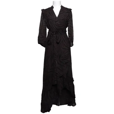 Wikkeljurk (Bruin, Zwart) van Ba&sh Viscose