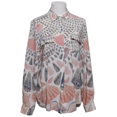 Blouse (White, Pink, Blue) from By Malina Collection Silk