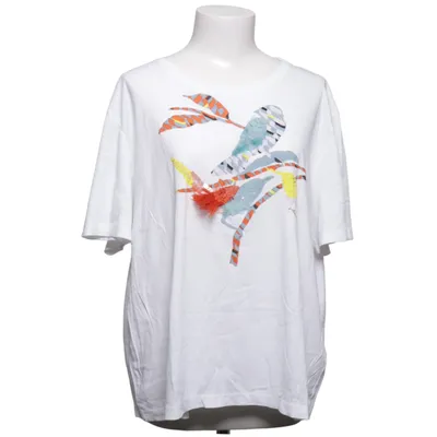 T-shirt (Blanc, Multicolore) de Marc Cain Coton