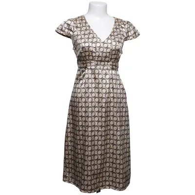 Klänning (Beige, Svart, Vit) från Simple Wish Polyester