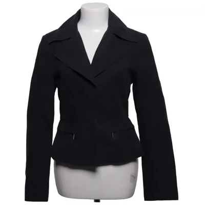 Blazer (Noir) de Sportmax by MaxMara Coton, Cupro, Viscose