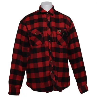 Flannel shirt (Red, Black) from Woodstock Cotton, Polyester
