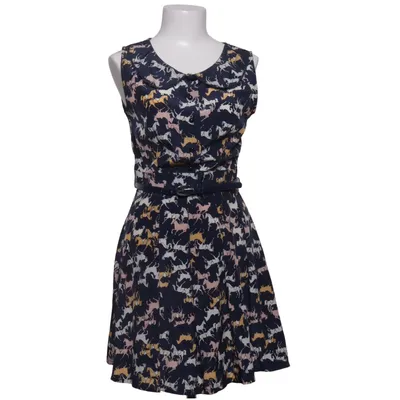 Jurk (Blauw, Meerkleurig) van Little Mistress Polyester