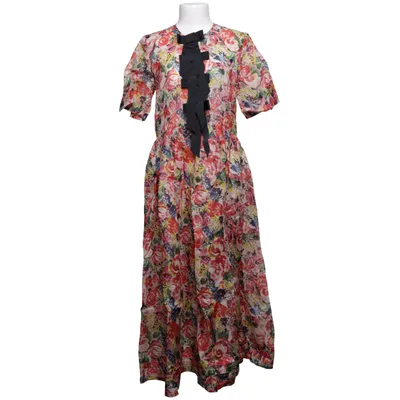 Långklänning (Röd, Flerfärgad) från Ganni Silke