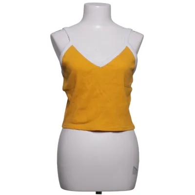 Crop top (Wit) van Monki Katoen, Elastaan
