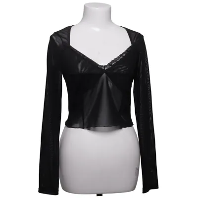 Top (Sort) fra Romwe Elastan, Polyester